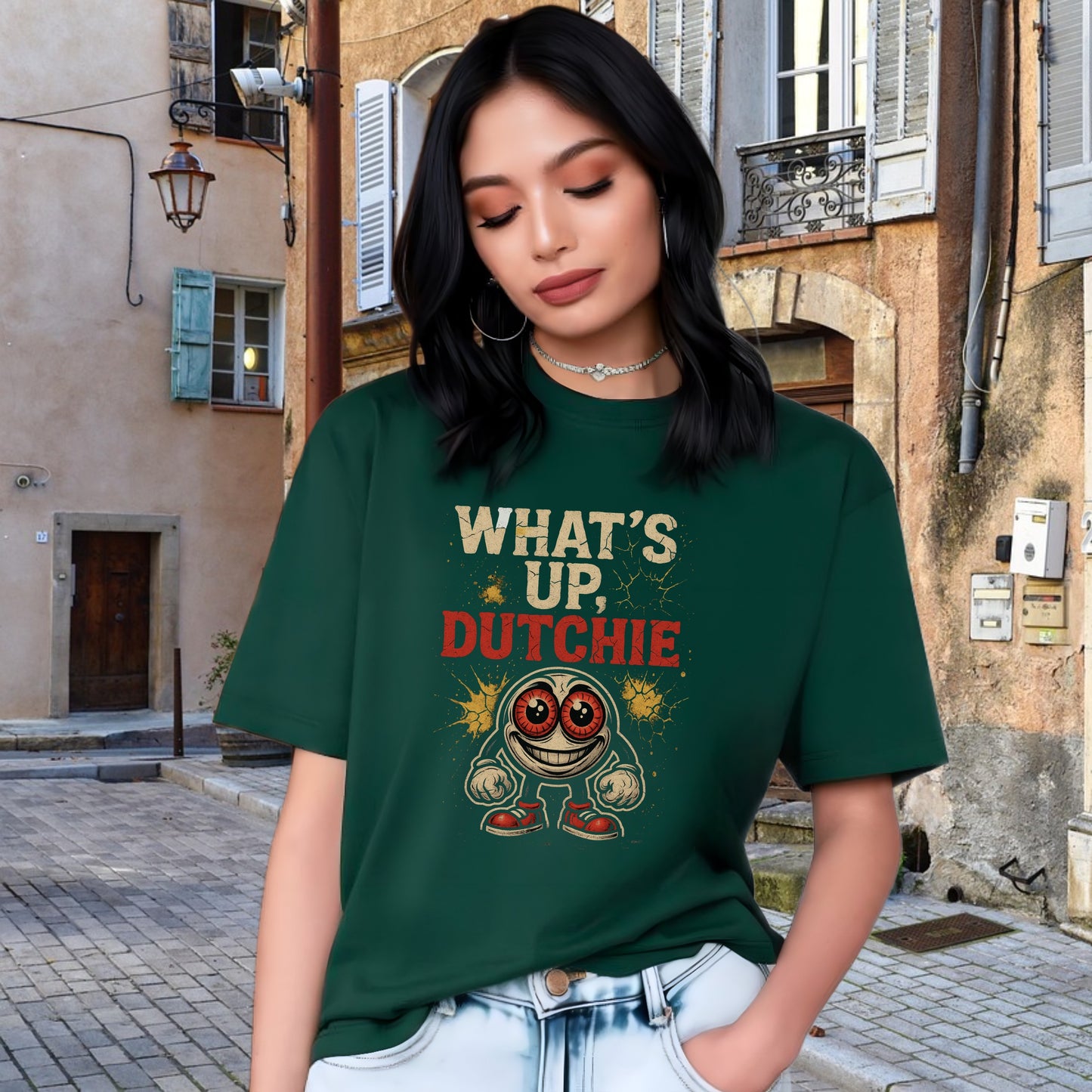 What's Up Dutchie Graphic Design Shirt product type