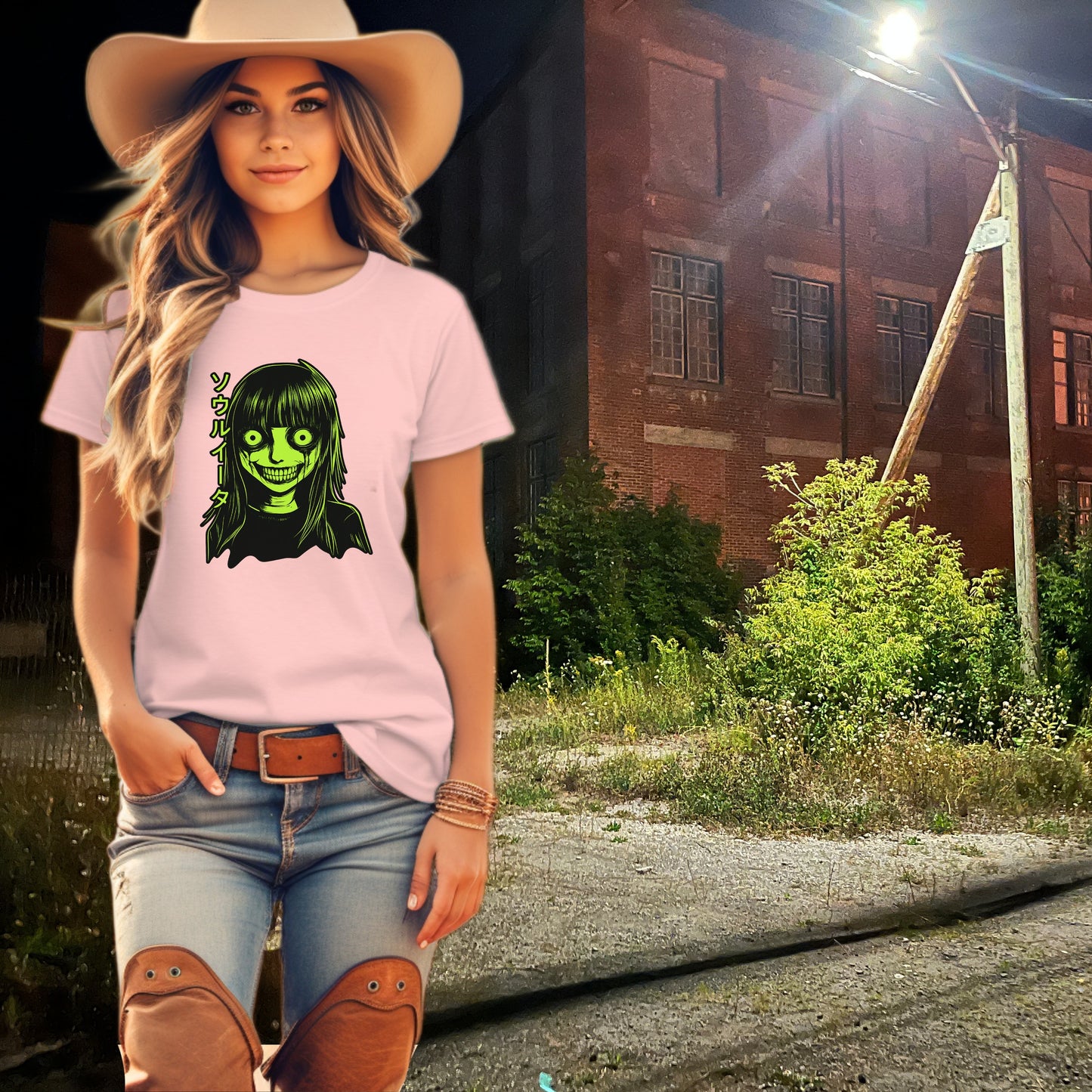 Stylish Graphic Tee with Unique Urban Art Design