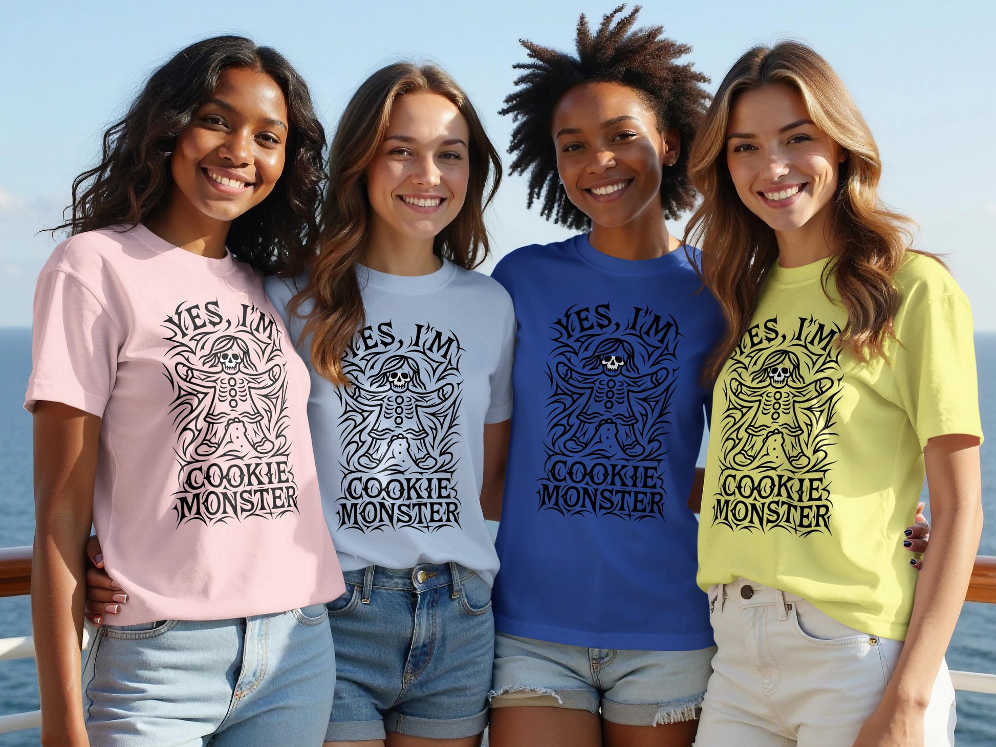 Yes I Am Cookie Monster Graphic Tee product