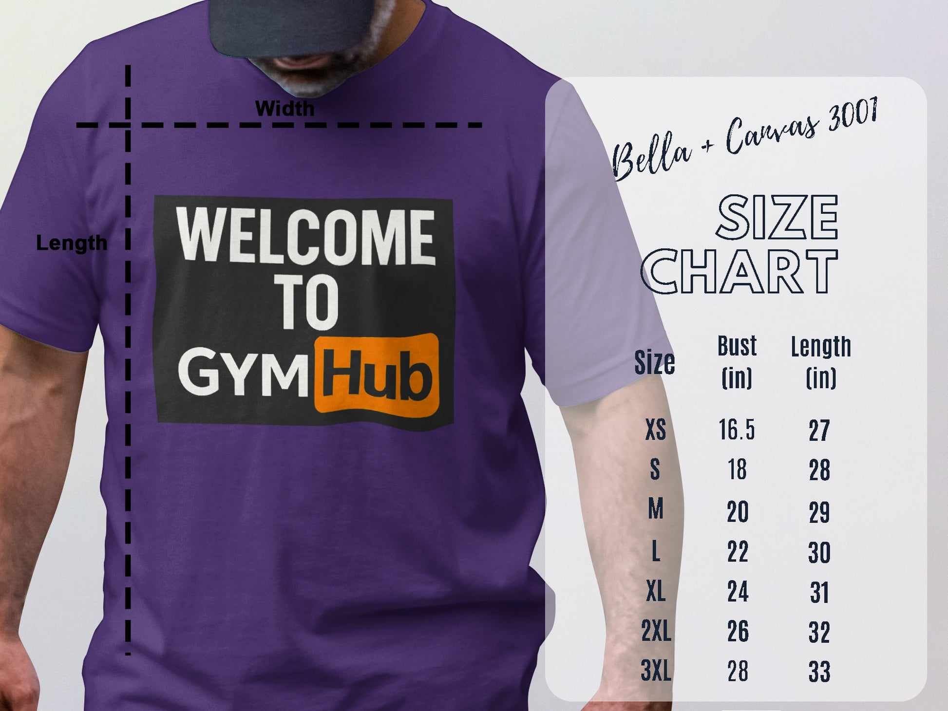 WELCOME TO GYMHUB Graphic T-Shirt product type