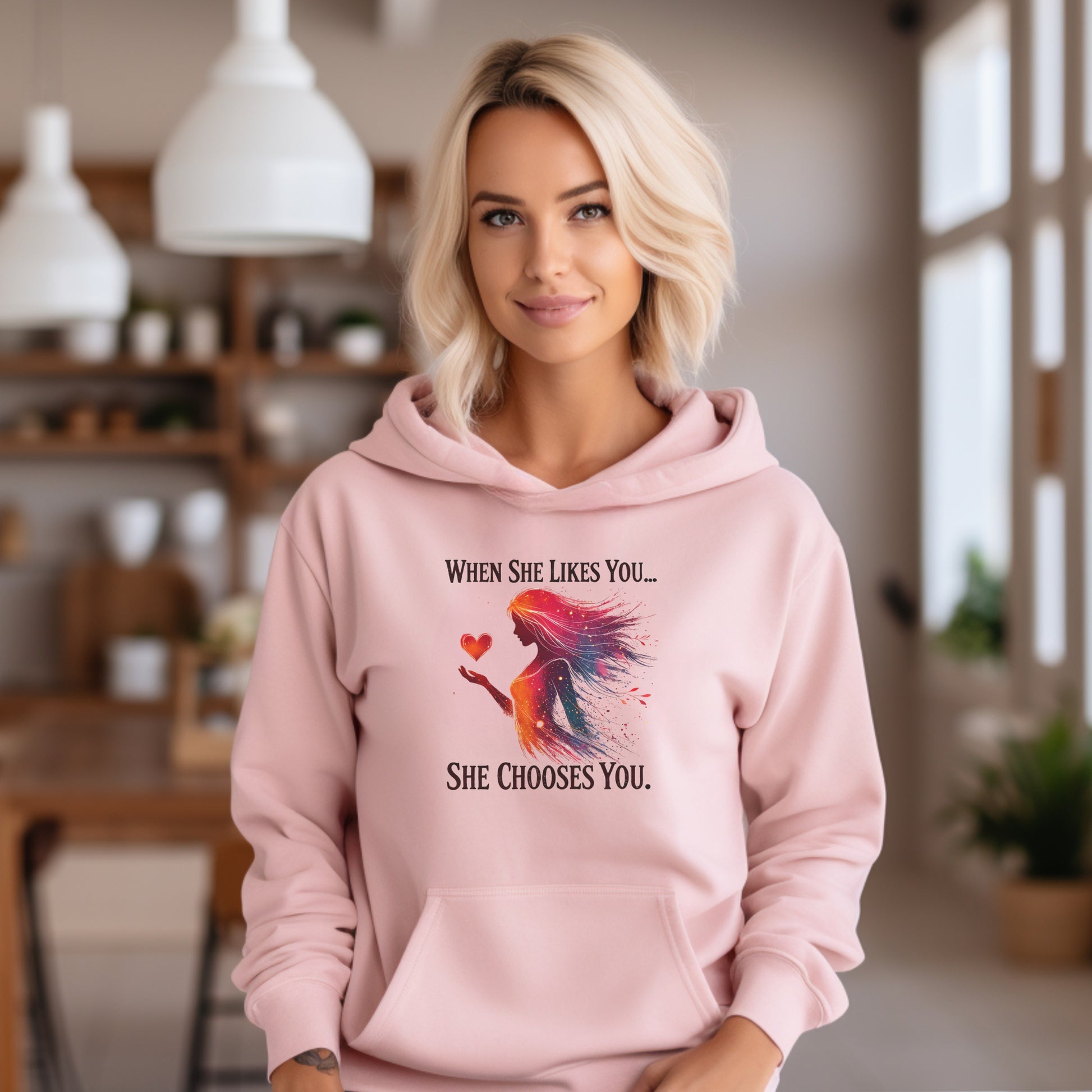 When She Likes You She Chooses You Hoodie product