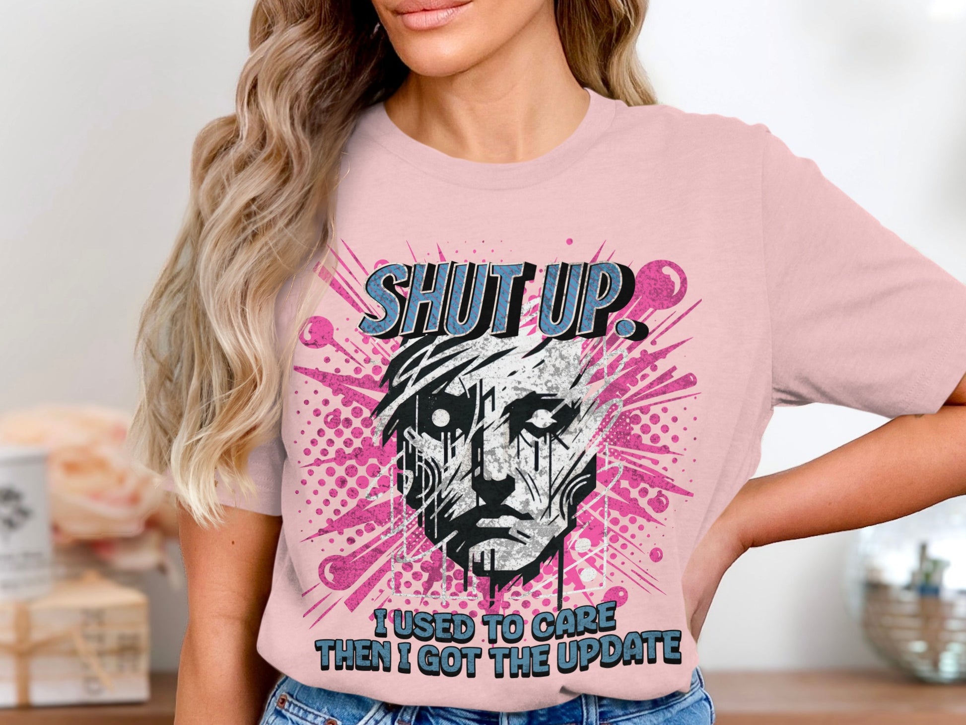Shut Up I Used To Care Graphic T-Shirt product