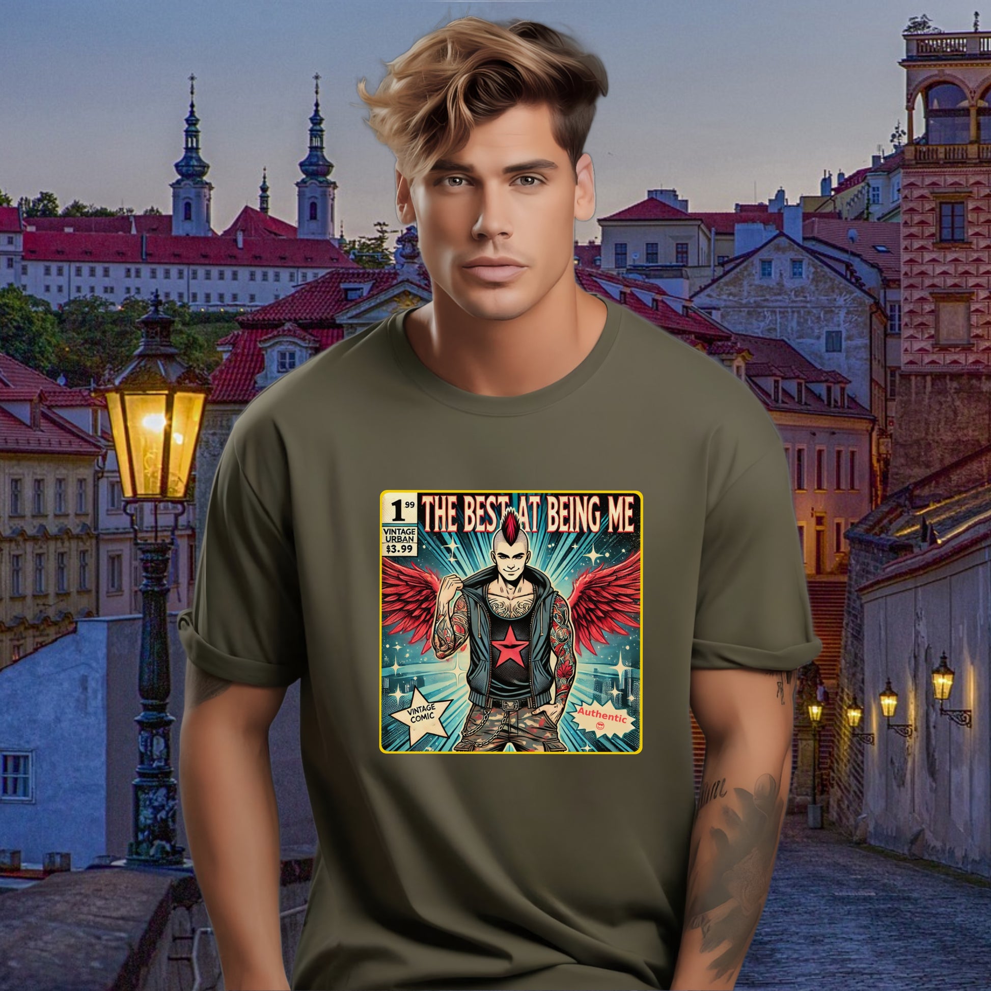 The Best At Being Me Graphic Print T-Shirt product