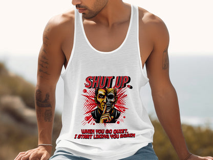 Shut Up I Start Liking You Again Graphic Tank Top product type
