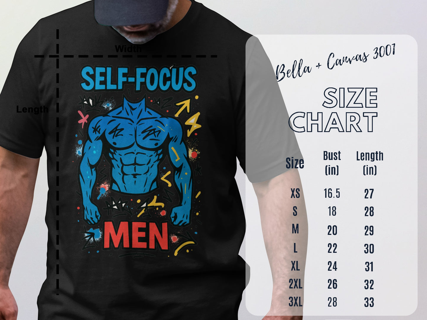 Self-Focus Men Graphic Tee product type