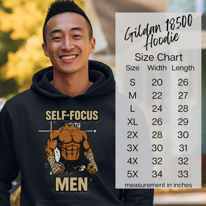 Self-Focus with Men Graphic Hoodie product type