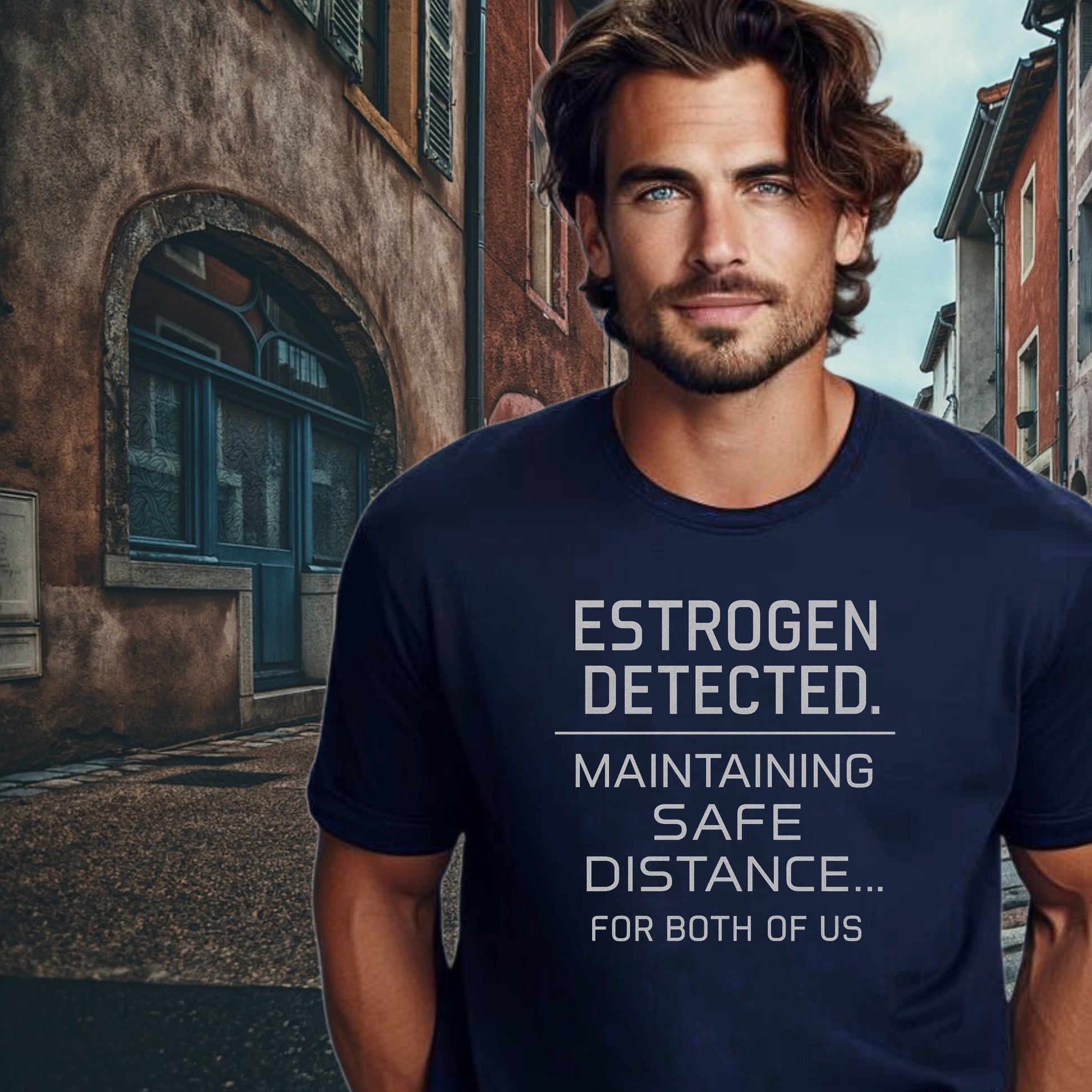 Estrogen Detected Maintaining Safe Distance Shirt