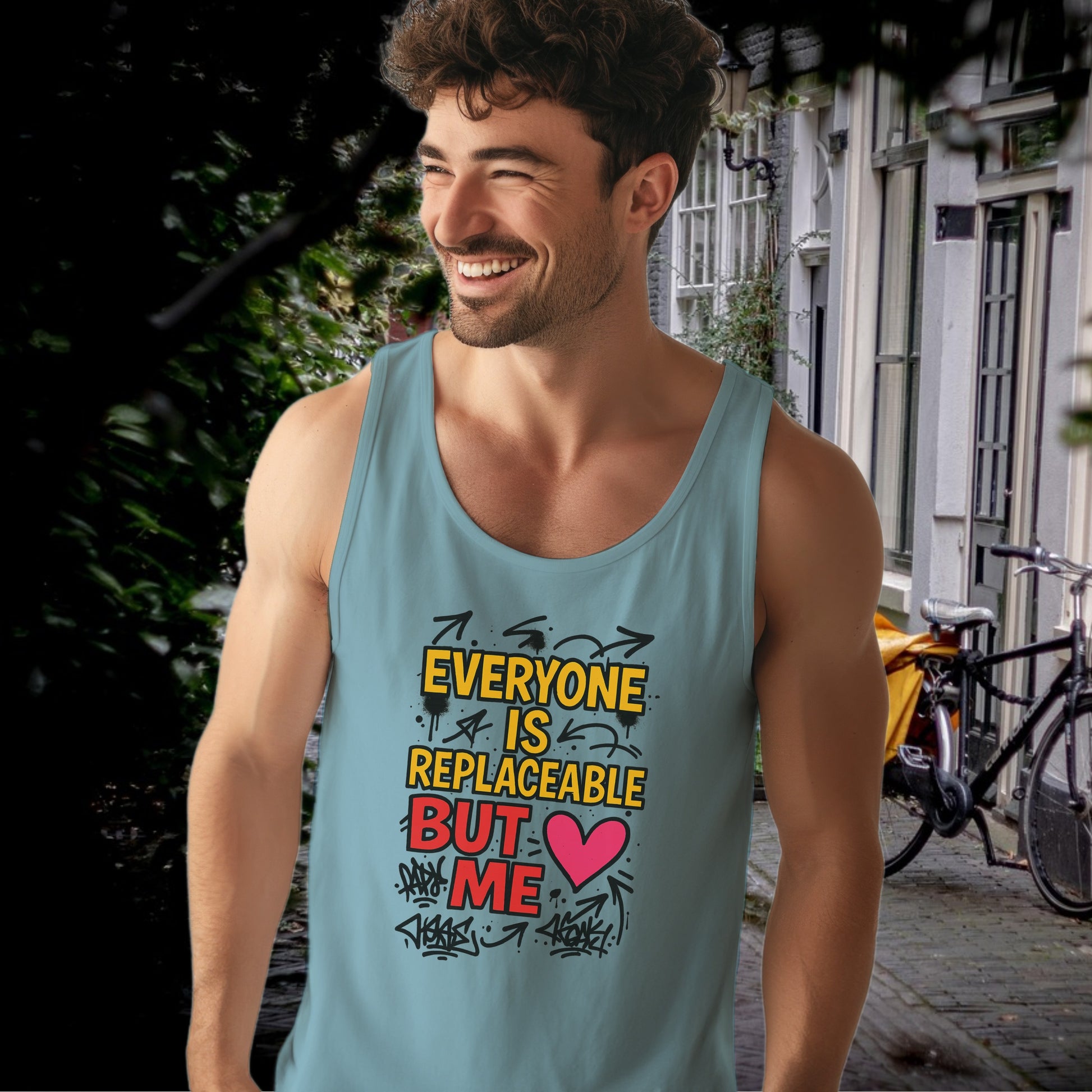 Everyone Is Replaceable But Me Graphic Tank product