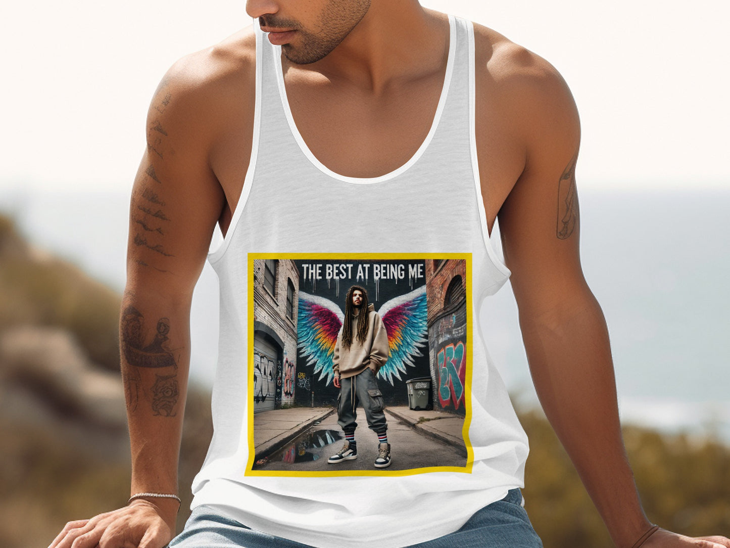 The Best At Being Me Graphic Tank product type