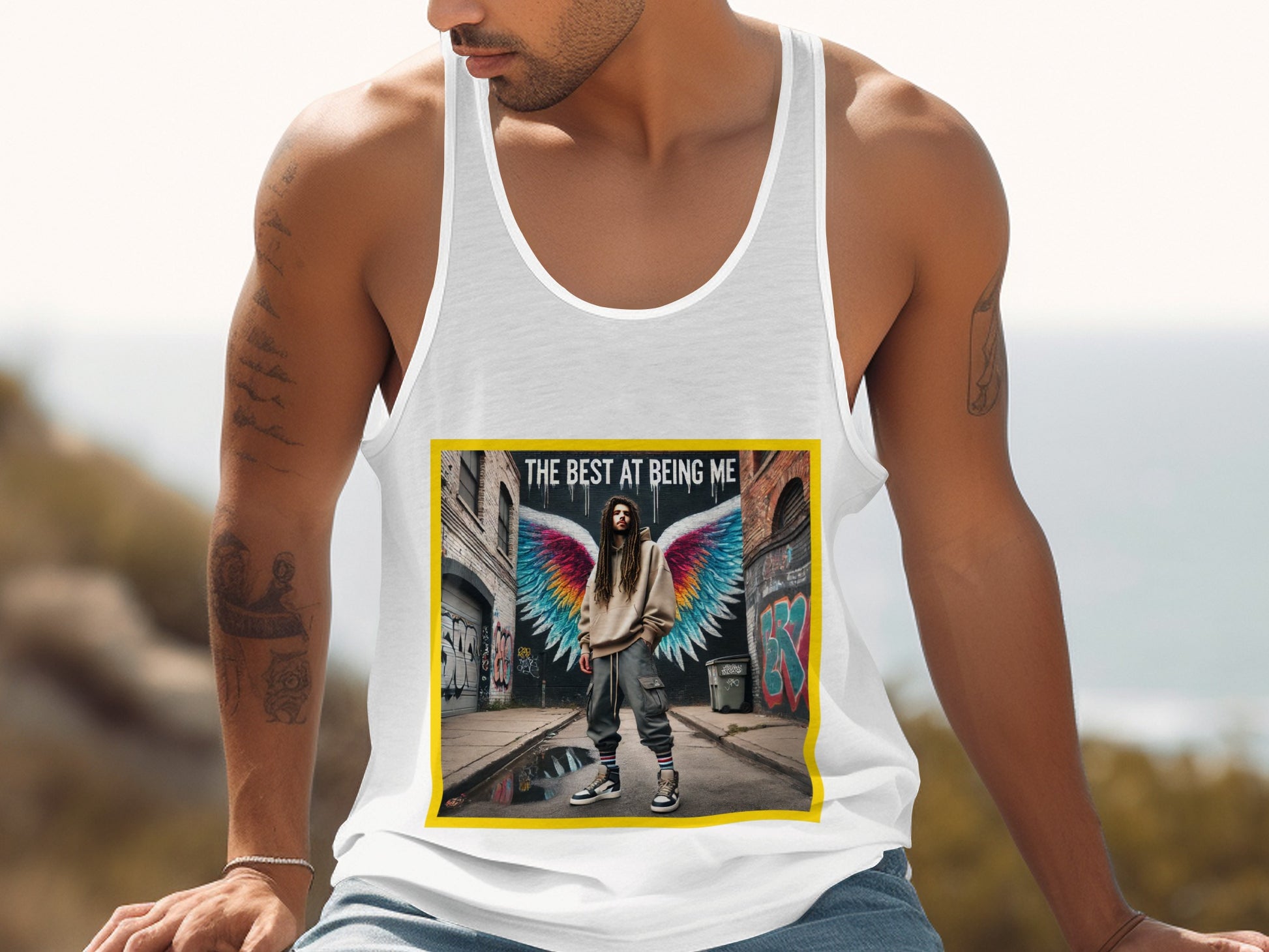 The Best At Being Me Graphic Tank product type