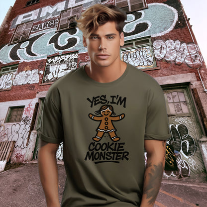Yes I'm Cookie Monster Graphic T-shirt product