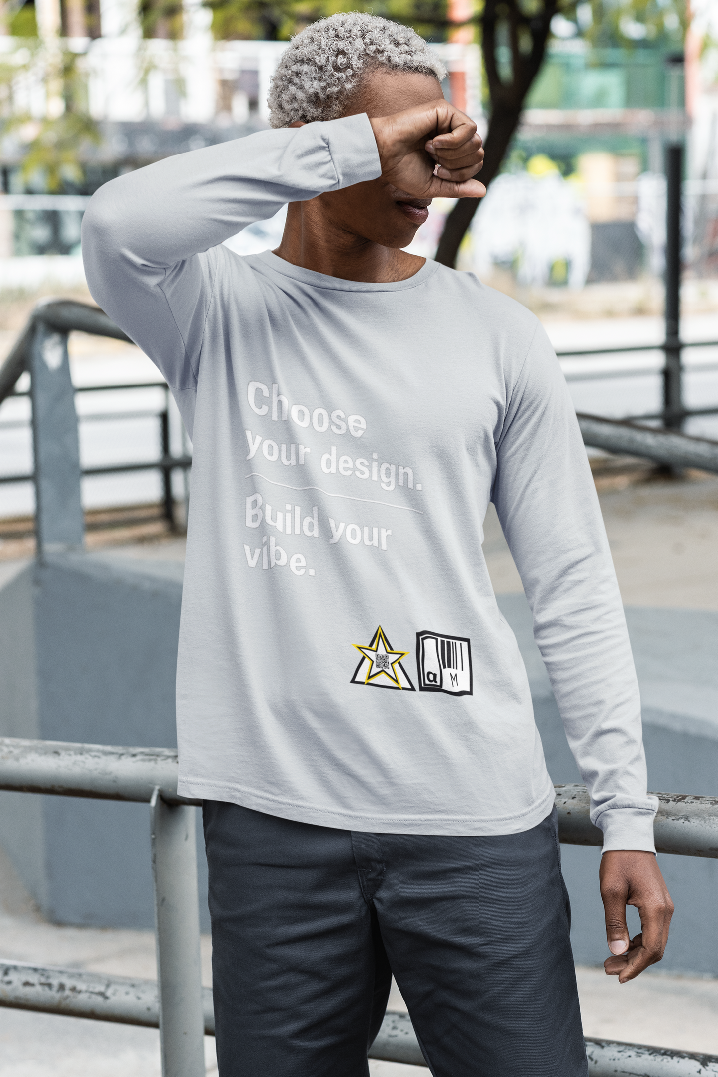 Custom Alpha Long Sleeve — Choose Your Design. Build Your Vibe.