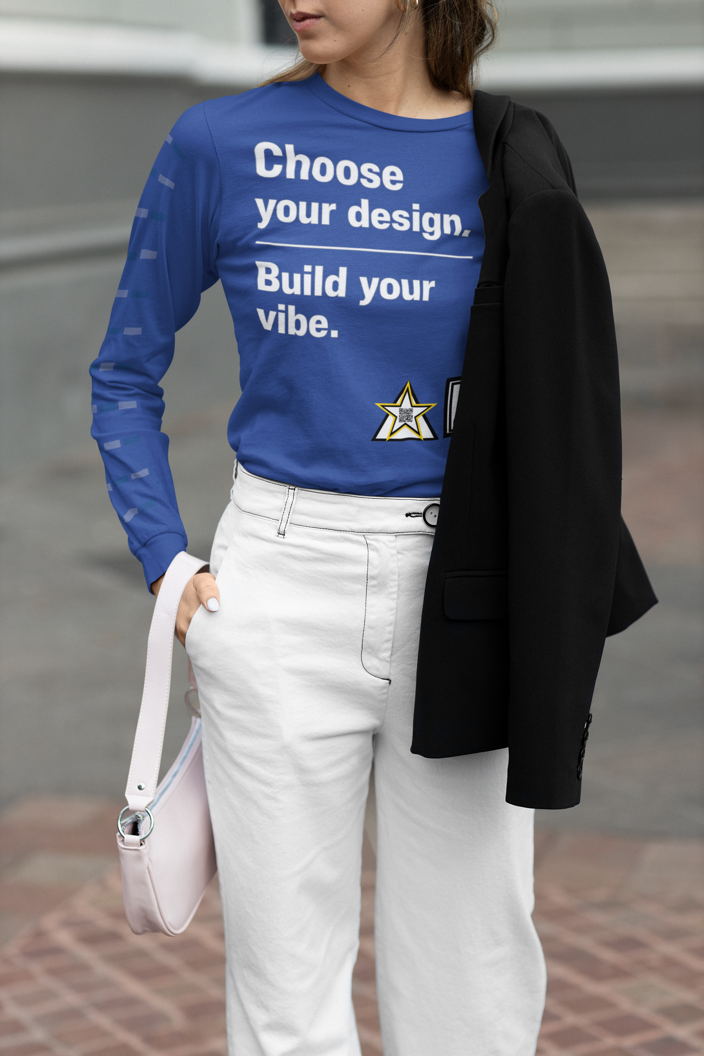 Custom Alpha Long Sleeve — Choose Your Design. Build Your Vibe.