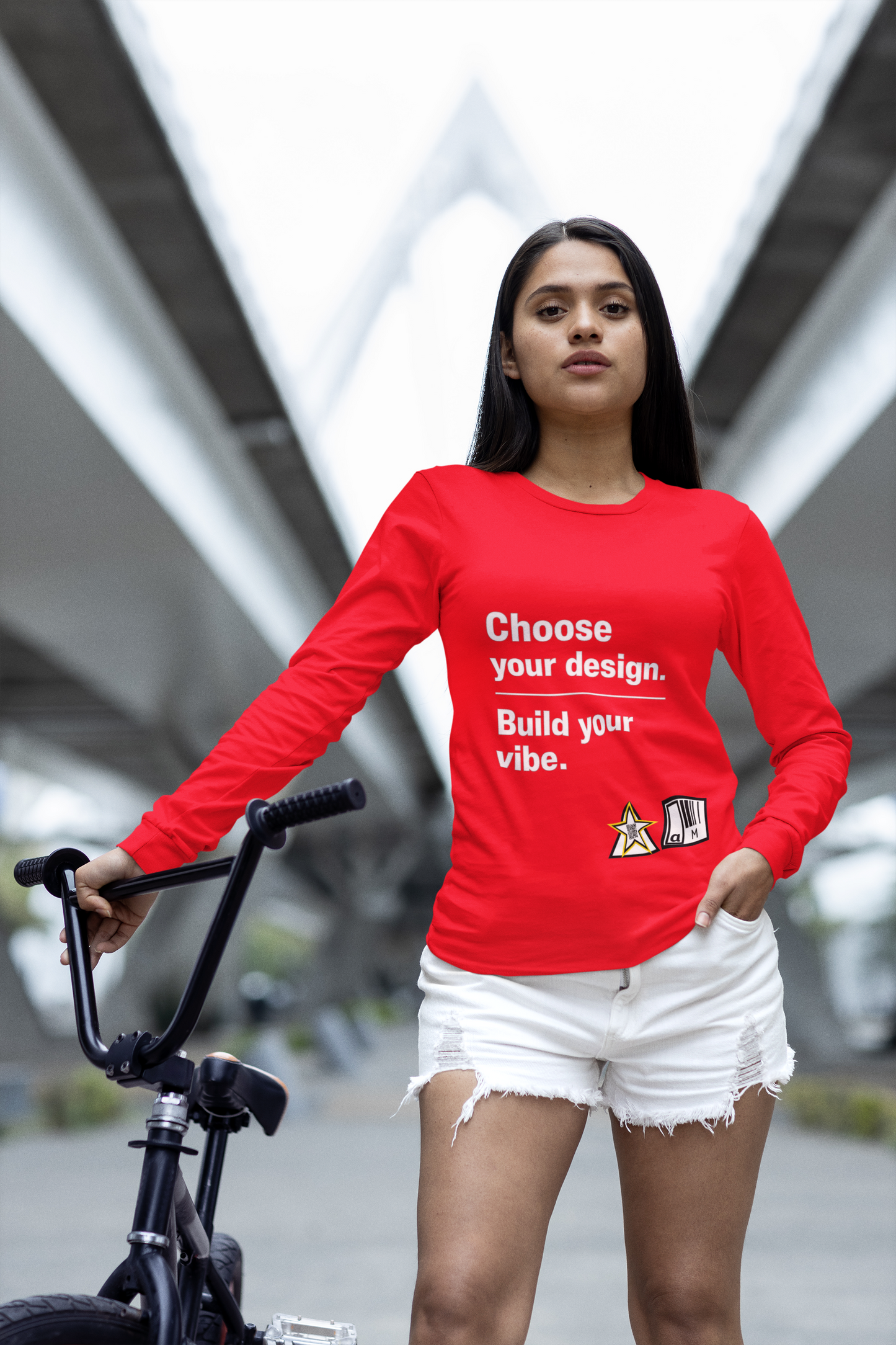 Custom Alpha Long Sleeve — Choose Your Design. Build Your Vibe.