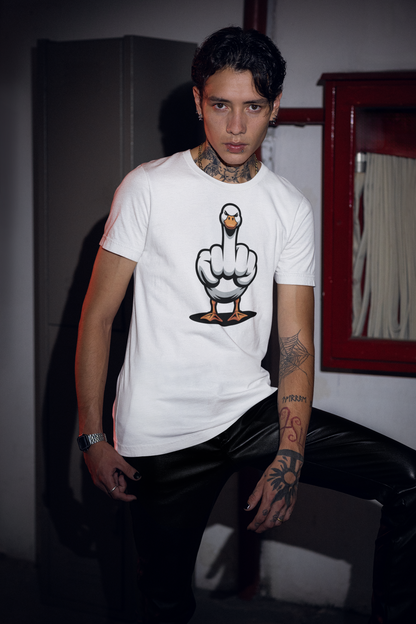 Unfiltered Goose Attitude Tee – Unisex Streetwear Graphic Tee