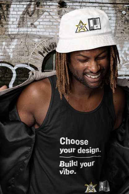 Custom Clean Light Tank Choose Your Design.       Build Your Vibe.