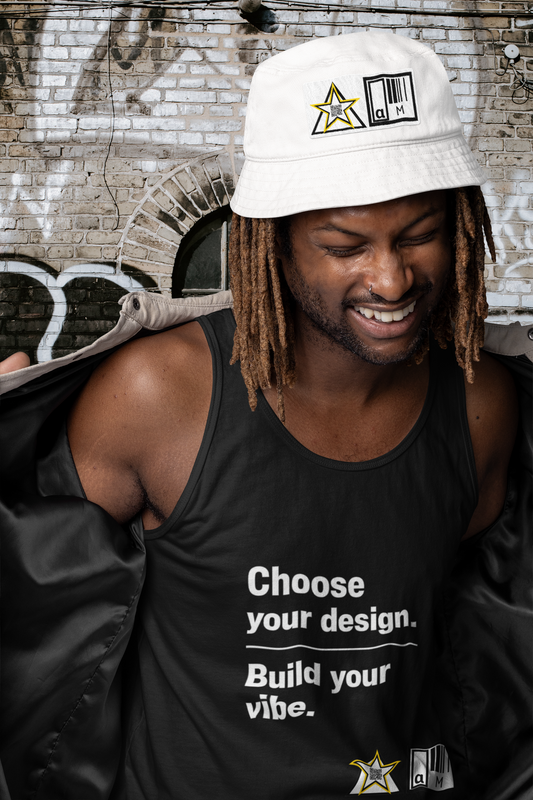 Custom Clean Light Tank Choose Your Design.       Build Your Vibe.