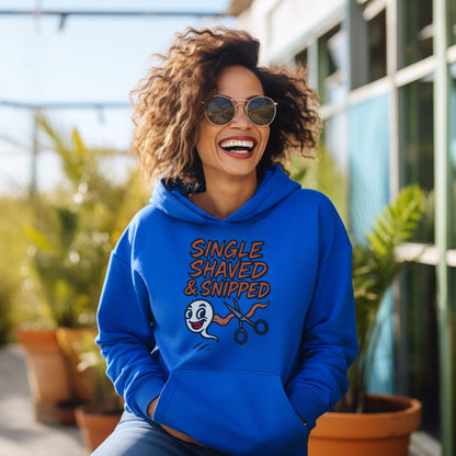 Single Shaved and Snipped Graphic Hoodie Product