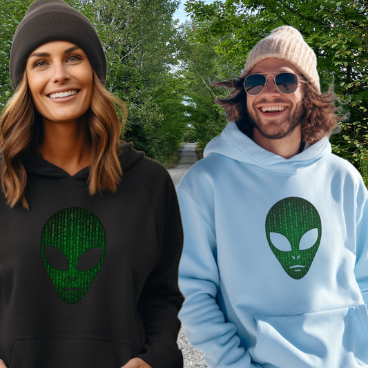 Alien Face Hoodies with Unique Designs for Stylish Looks