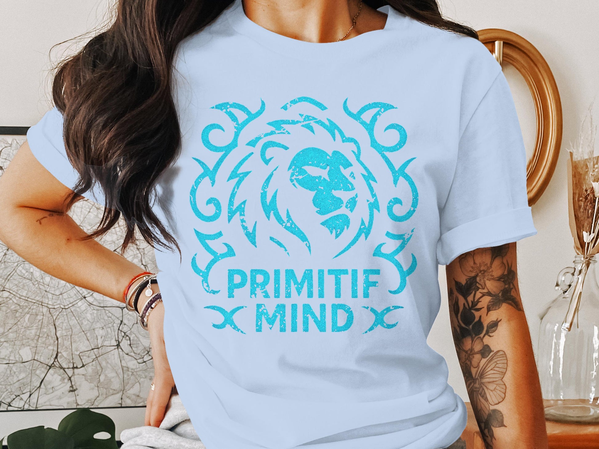 Primitif Mind Lion Graphic Tee Short Sleeve product