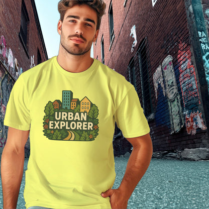 Urban Explorer Graphic Tee Casual Streetwear Product