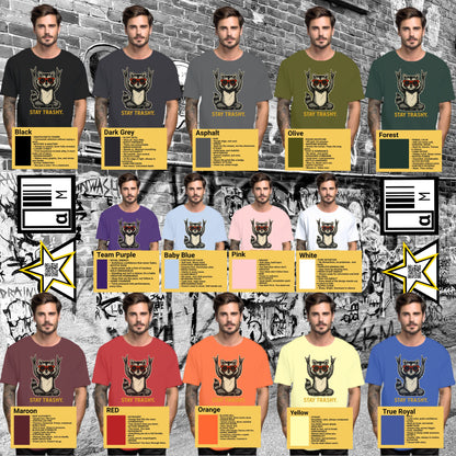 Stay Trashy Graphic Tee in Multiple Colors