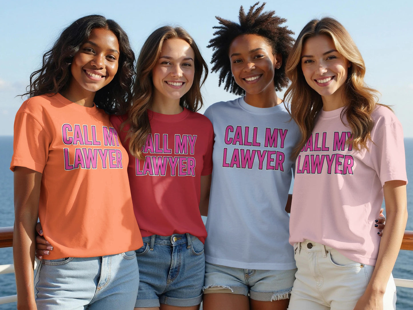 Call My Lawyer Graphic Tee for Casual Wear