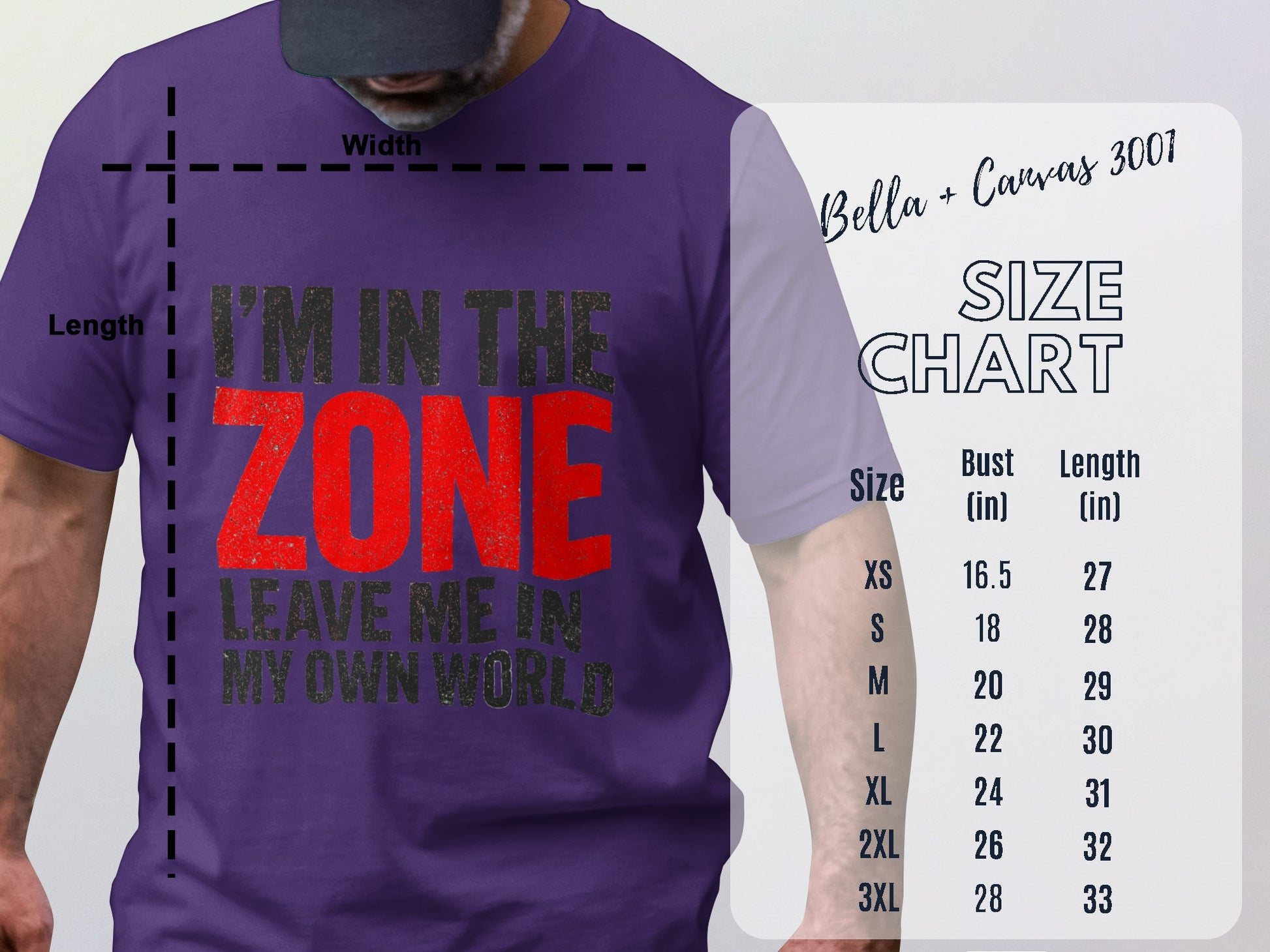 I'm in the Zone Leave Me in My Own World T-Shirt product