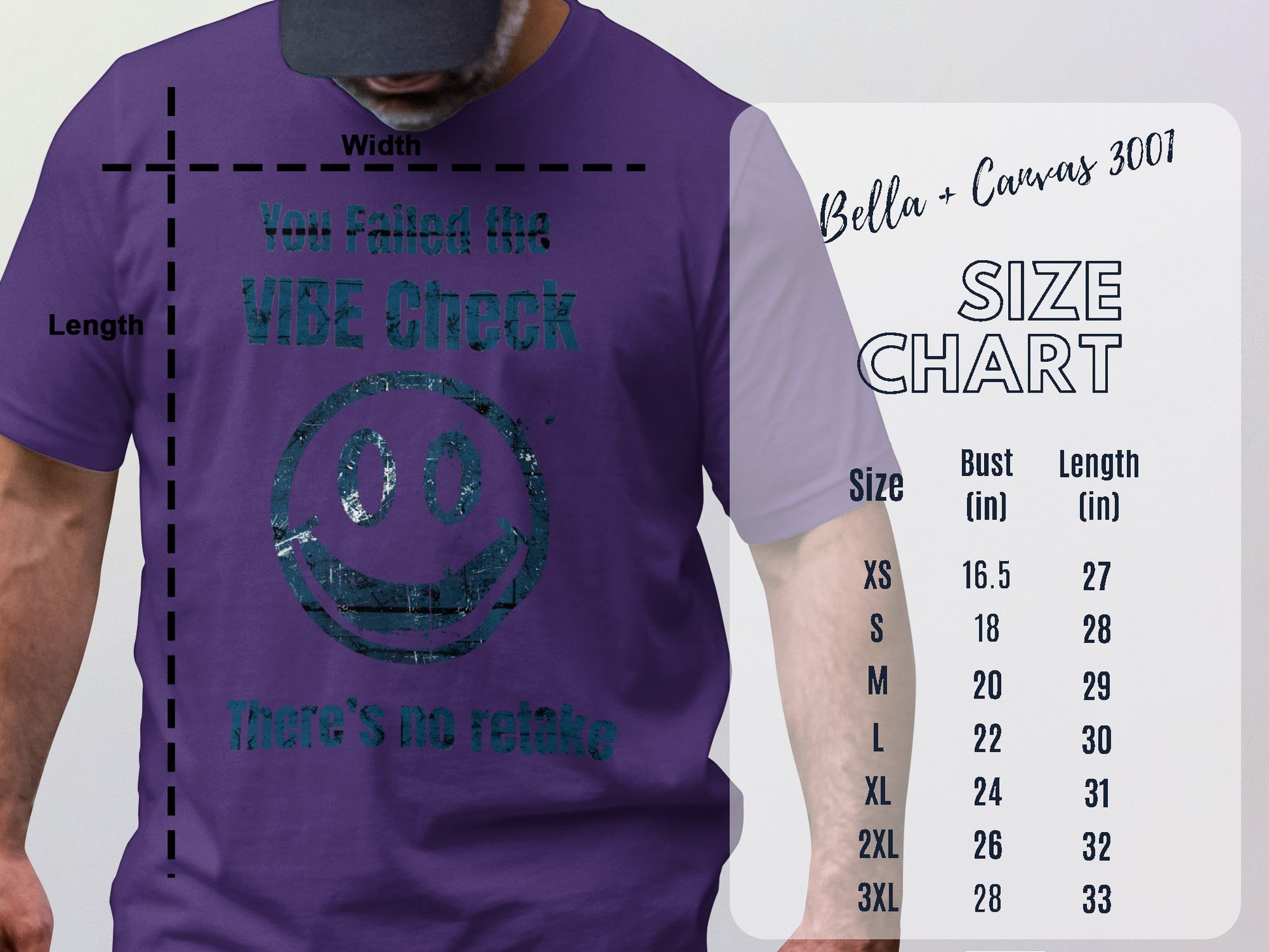 You Failed the Vibe Check Funny T-Shirt product type