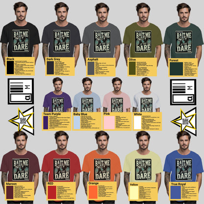 Bait Me If You Dare Graphic Printed T-shirt Product