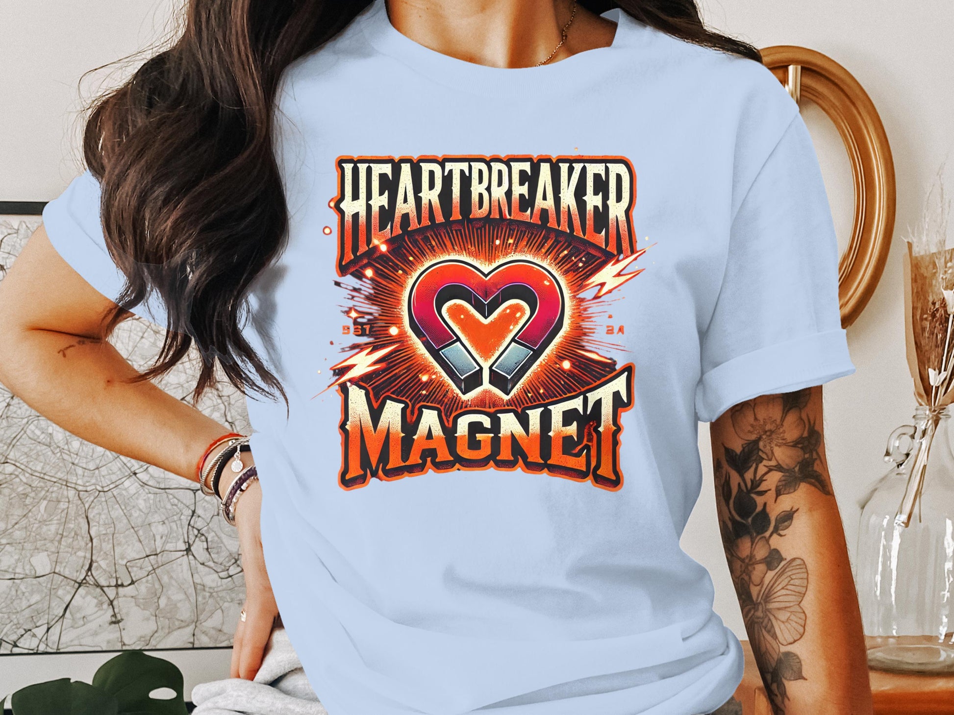 Heartbreaker Magnet Graphic Design T-shirt product