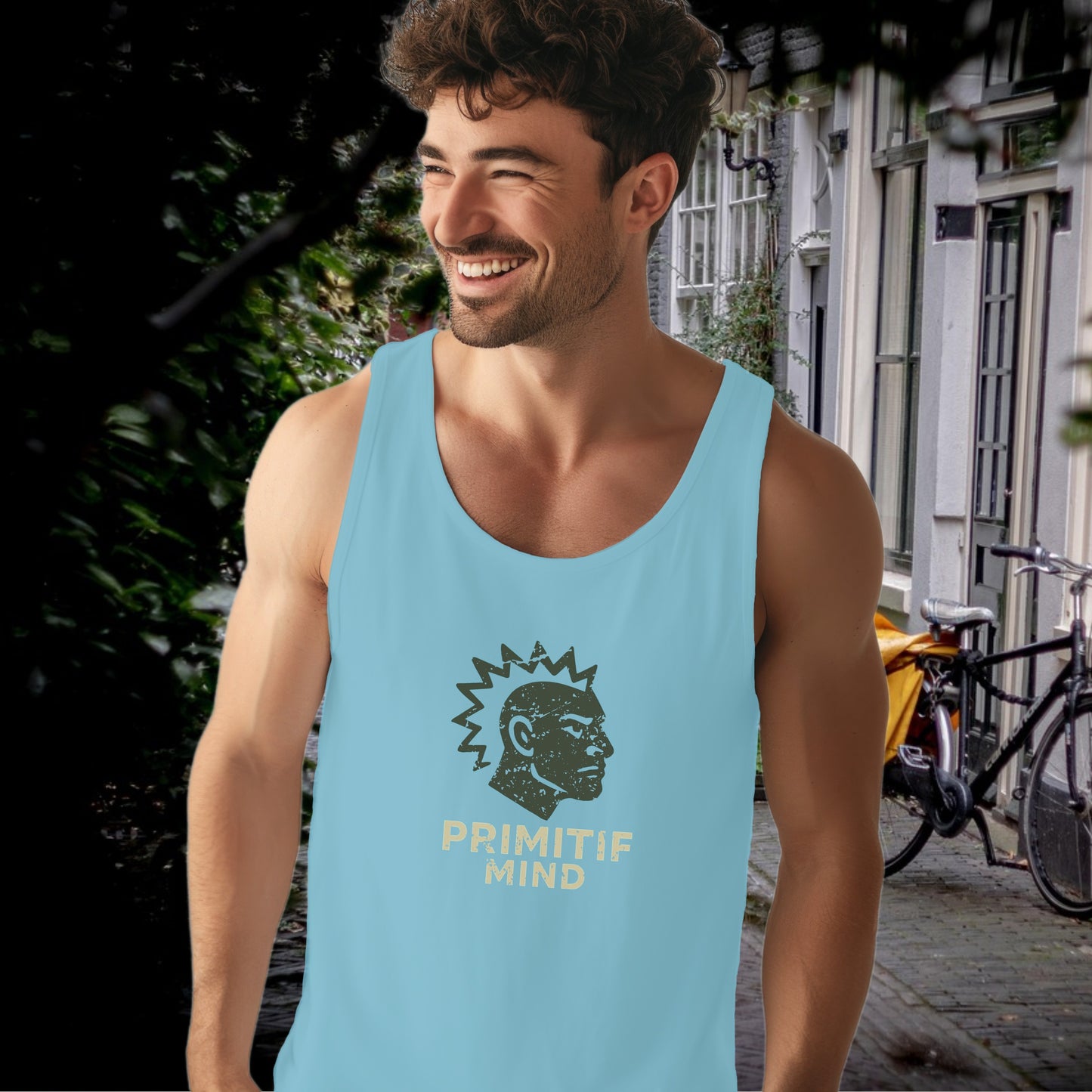 Primtif Mind Graphic Print Tank Top Product