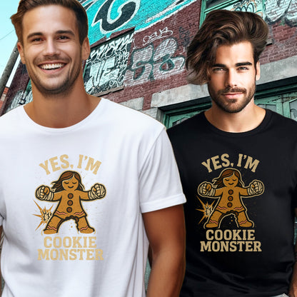 Yes I'm Cookie Monster Graphic T-shirt product