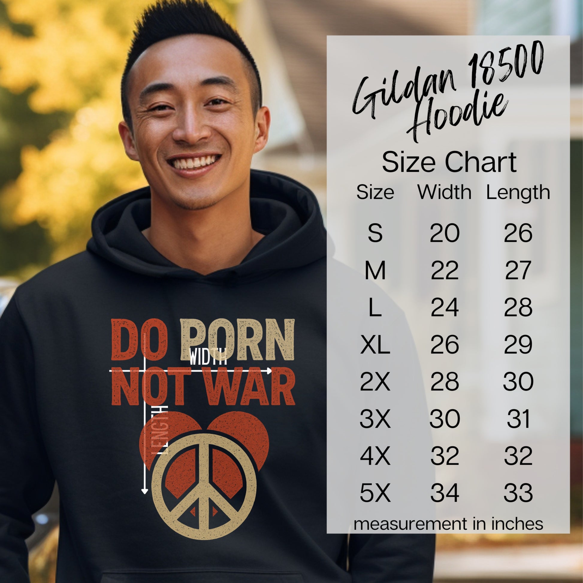 Do Born With Not War Peace Symbol Hoodie product