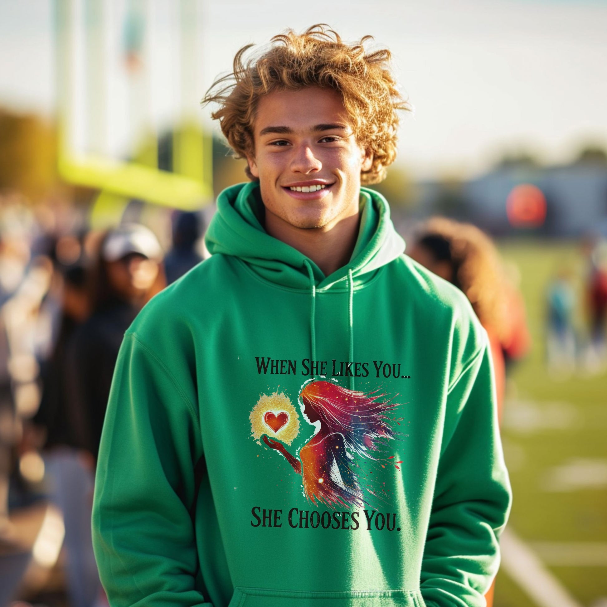 When She Likes You She Chooses You Hoodie product