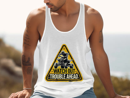Watch Out Trouble Ahead Tank Top product type