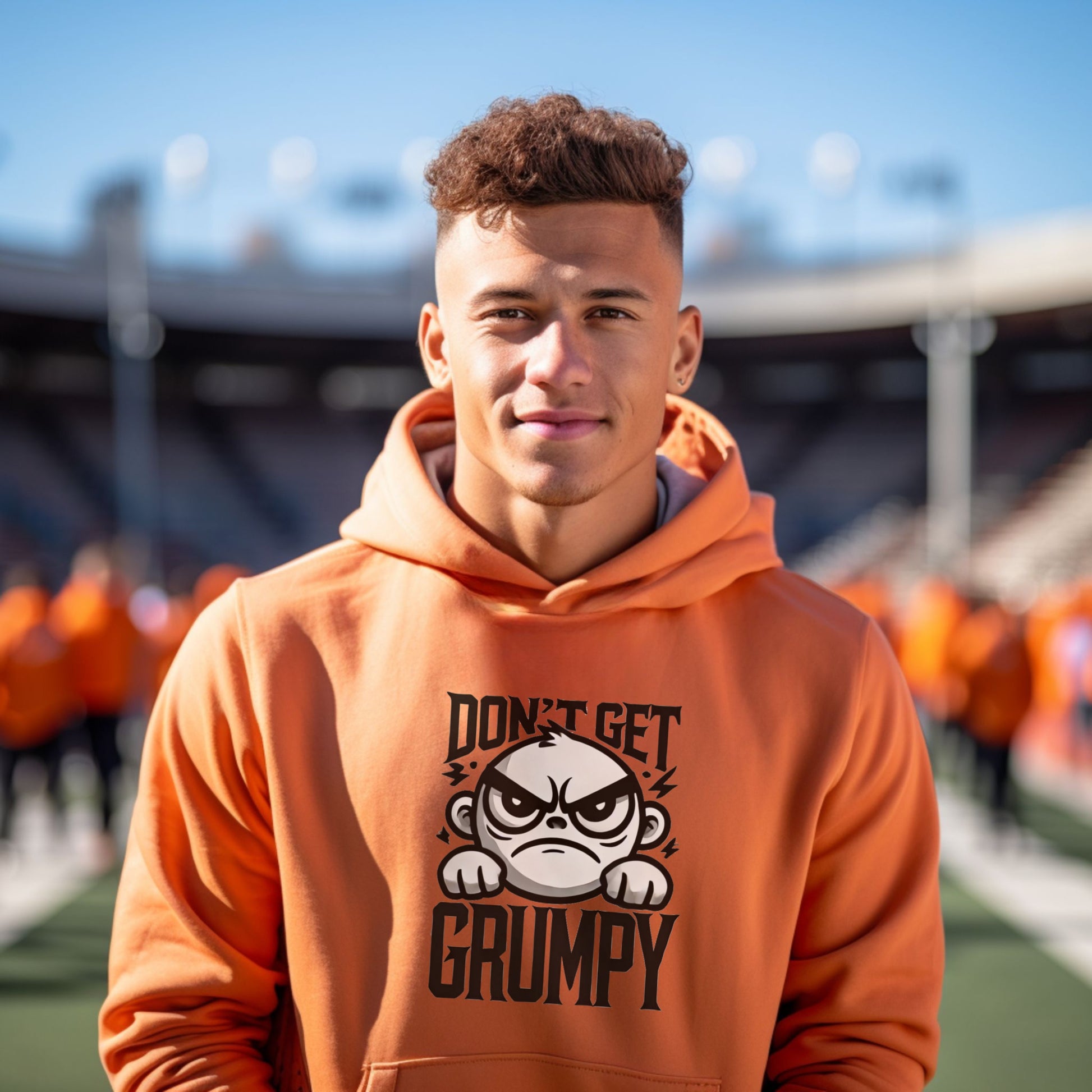 Don't Get Grumpy Graphic Hoodie product