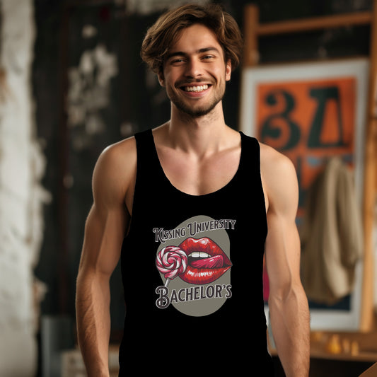 Kissing University Bachelor's Graphic Tank Top product