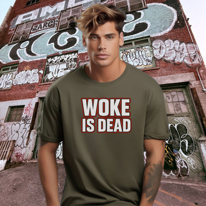 Woke is Dead statement tee perfect urban fashion