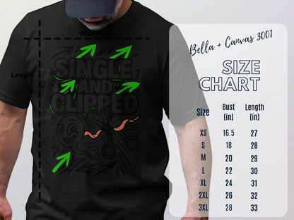 Single and Clipped Graphic Shirt product type