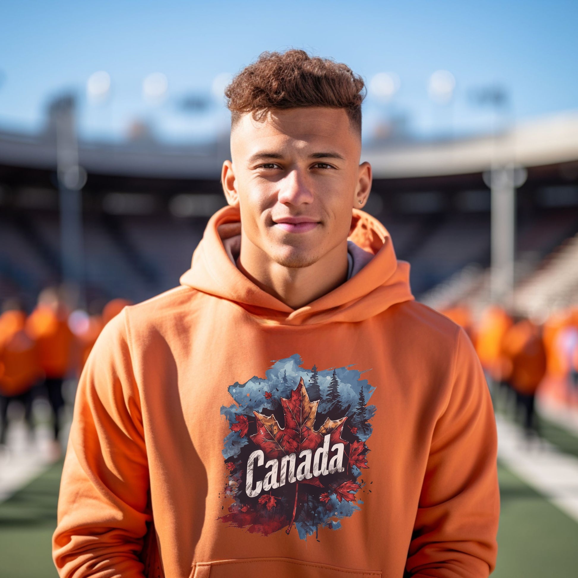 Canada Maple Leaf Graphic Hoodie product