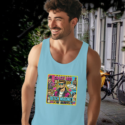 Crazy Ass Colorful Bitch Magnet Tank Top product type