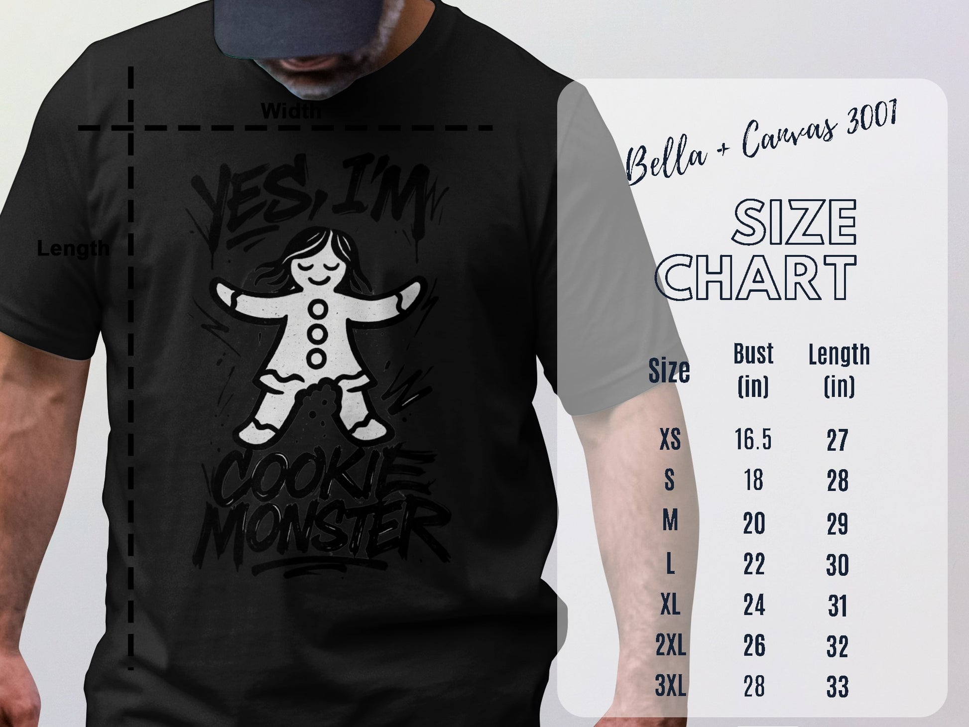 Yes I Am Cookie Monster Graphic T-Shirt product