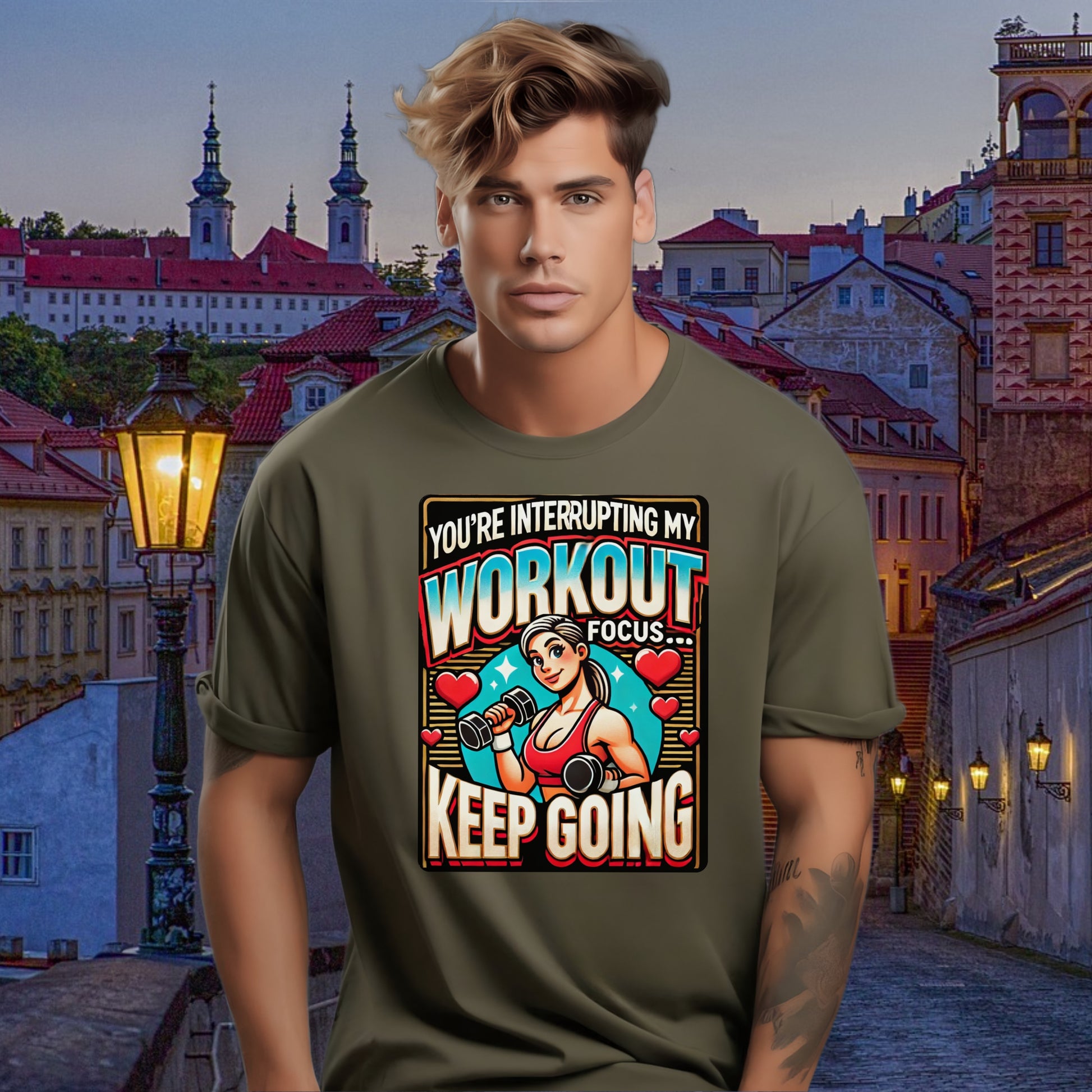 You're Interrupting My Workout Focus Keep Going product type