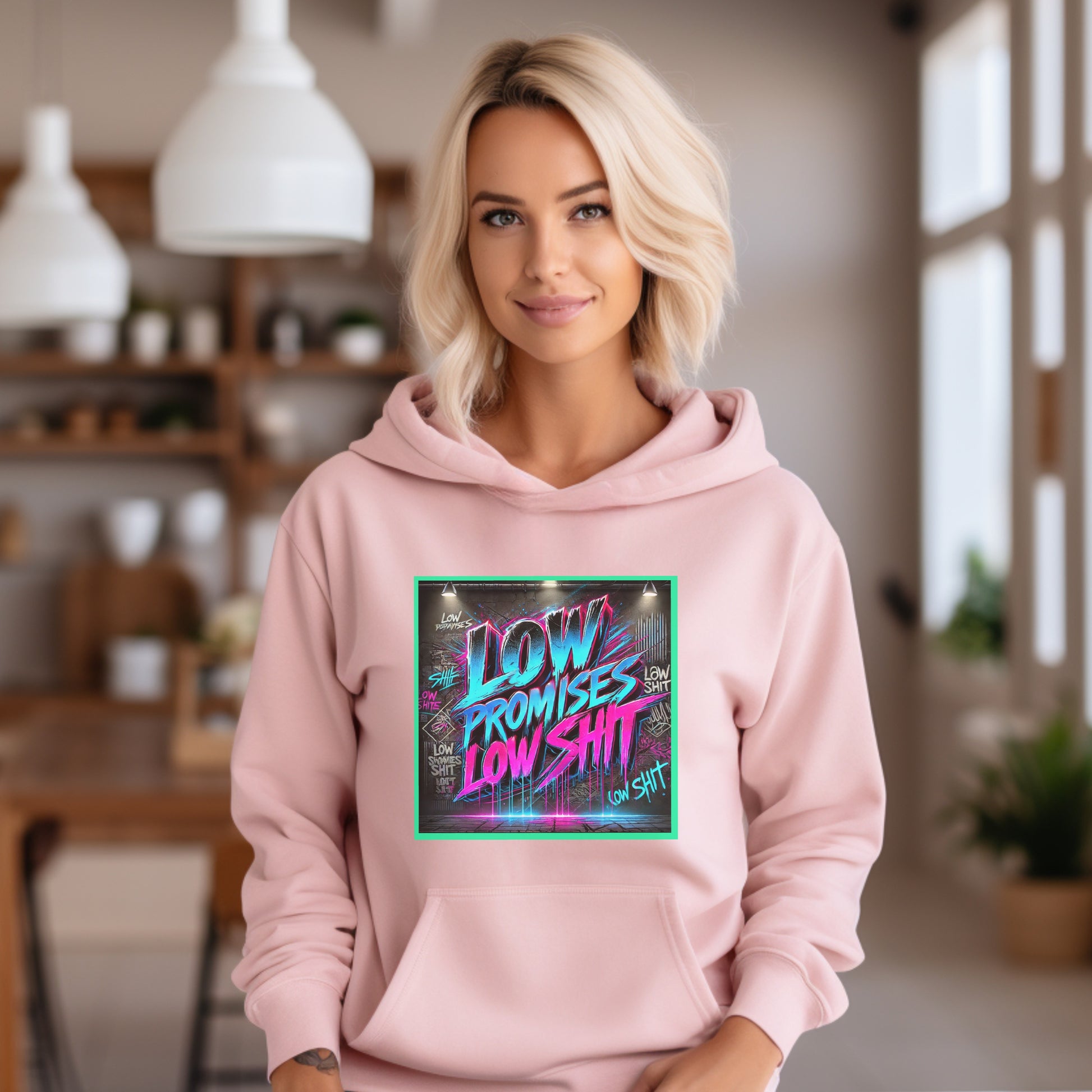 Stylish Low Promises Low Shit Hoodie product type