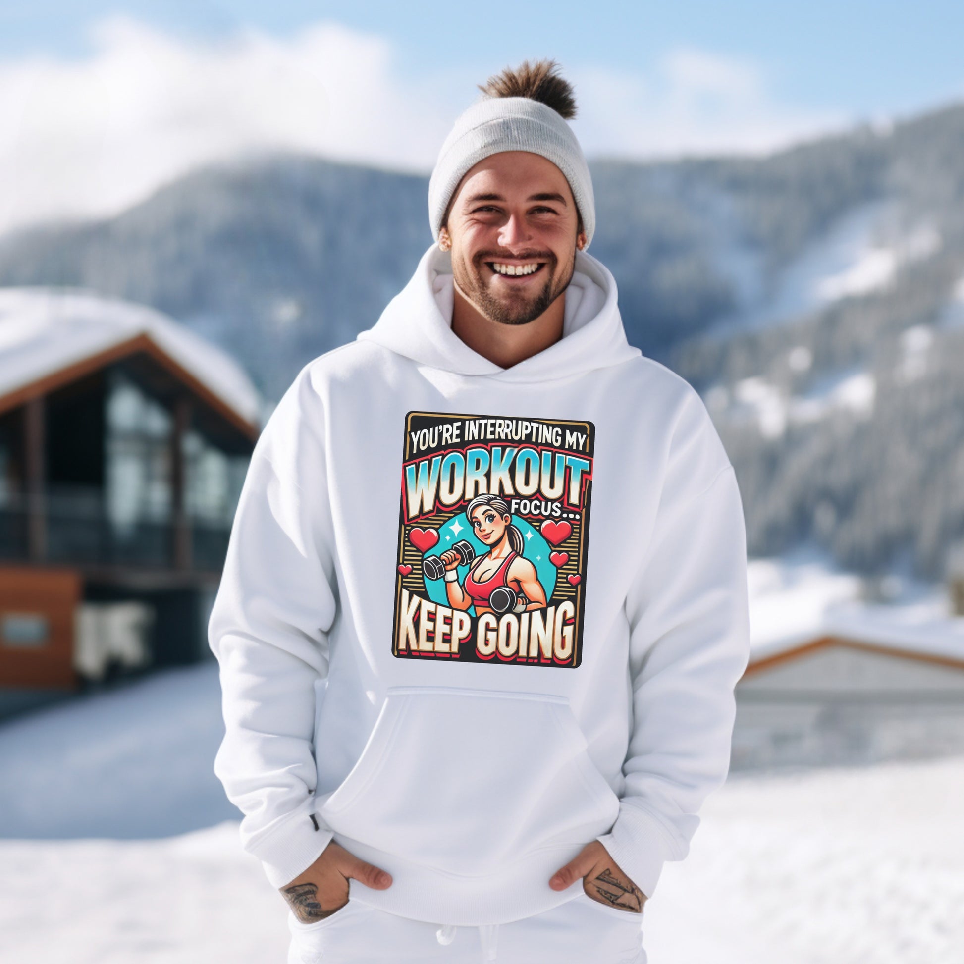 You're Interrupting My Workout Focus Hoodie product