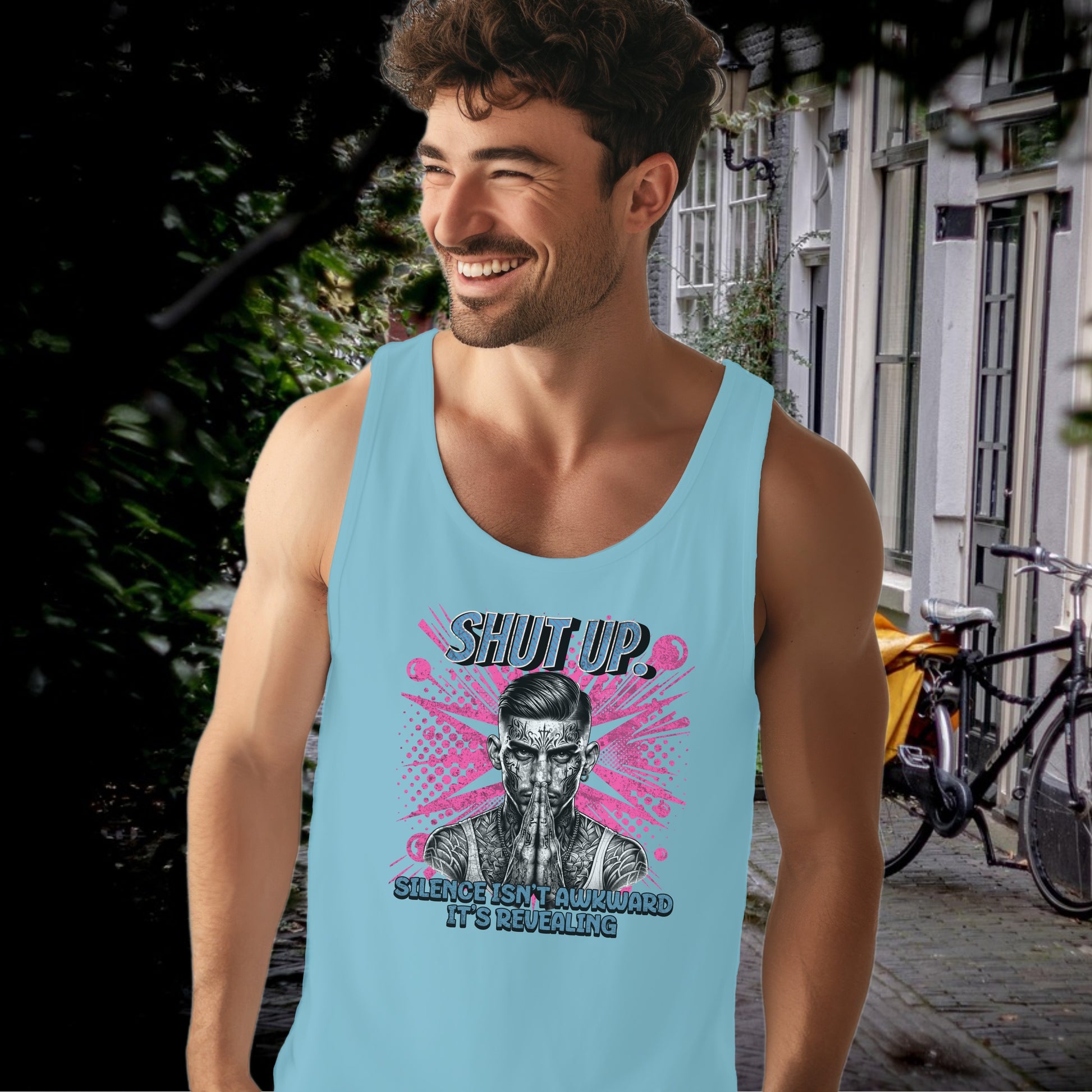 Silence Isn't Awkward It's Revealing Tank Top Product