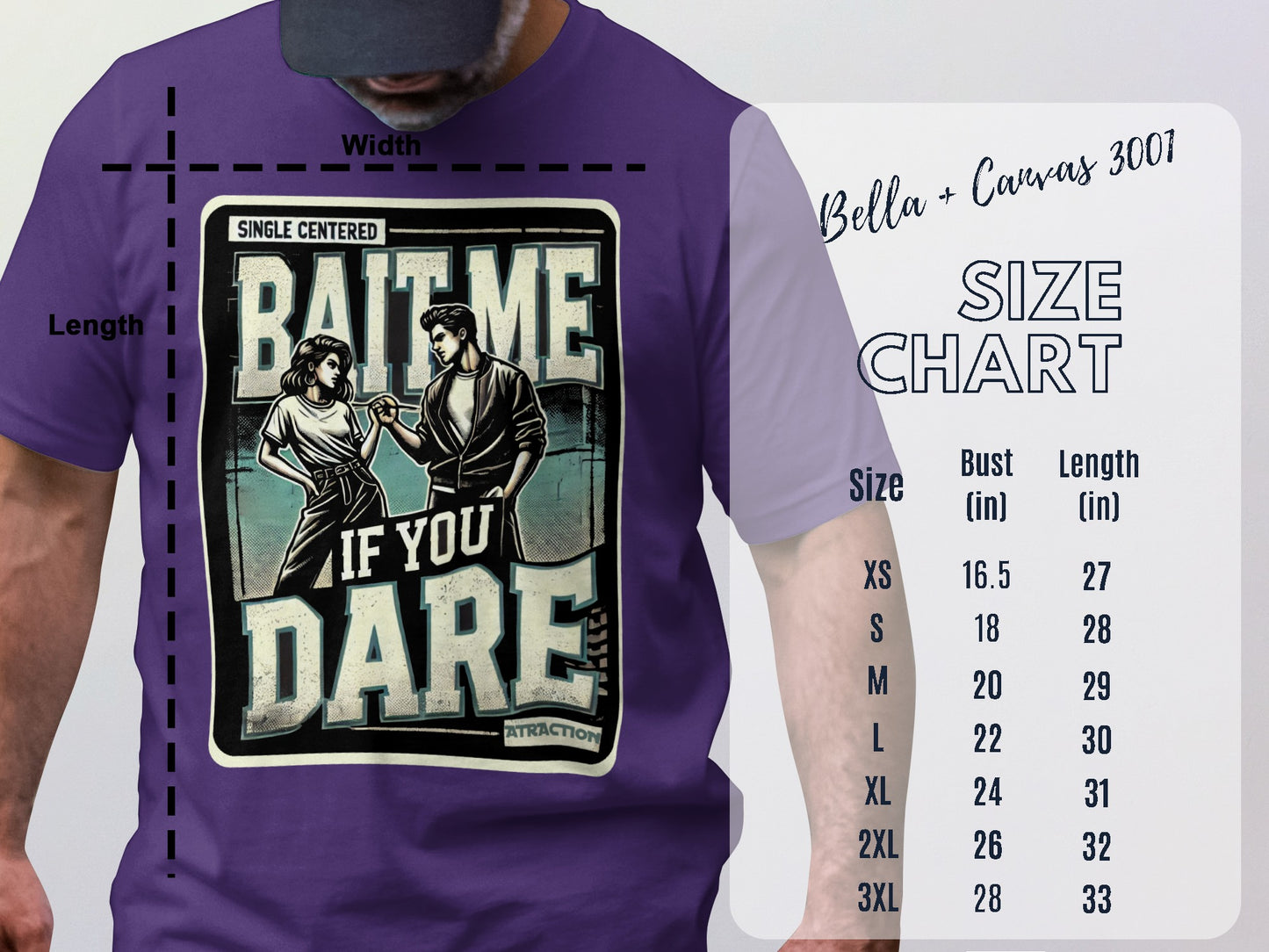 Vintage Bait Me If You Dare Graphic Tee product