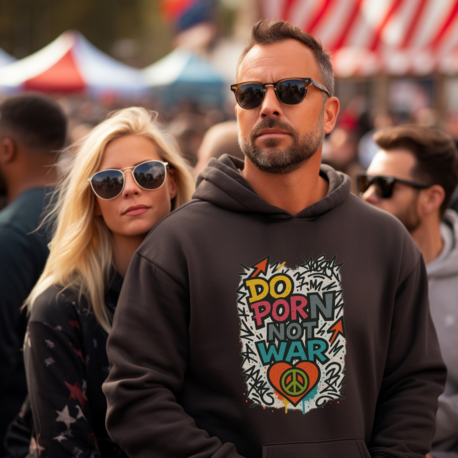 Do Porn Not War Hoodie product type