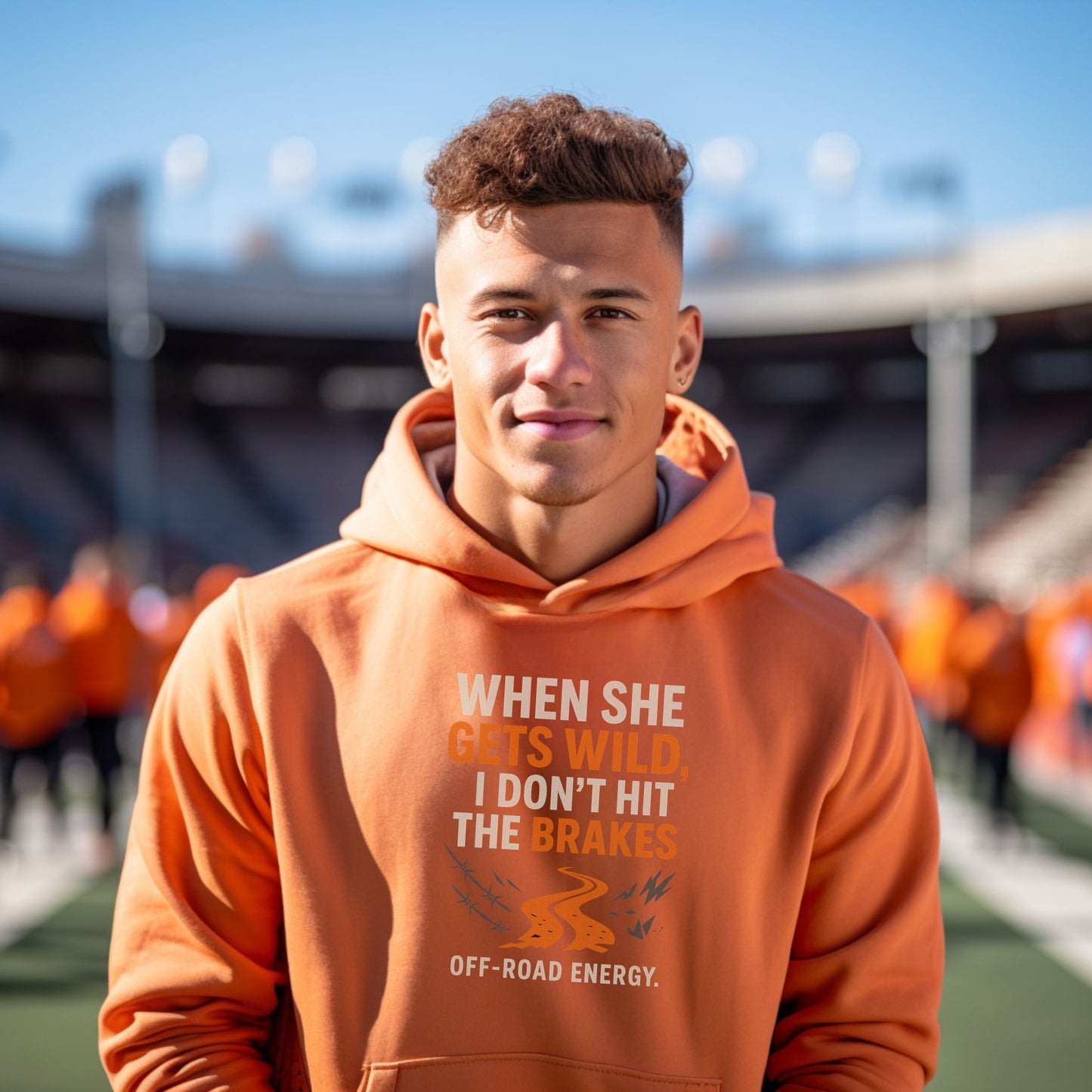 Off-Road Energy Motivational Hoodie Product